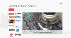 Desktop Screenshot of metalvar.hr